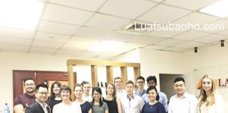 Luật sư tiếp và làm việc cùng đại diện khoa Luật Đại học Waikato, New Zealand