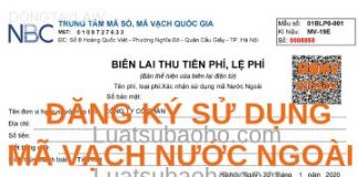 Đăng ký sử dụng Mã vạch Nước ngoài cho doanh nghiệp