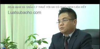 Nghị định 20 quản lý thuế với DN có giao dịch liên kết