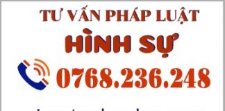 Tư vấn luật hình sự trực tuyến