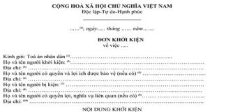 Các trường hợp bị trả đơn kiện trong vụ án dân sự