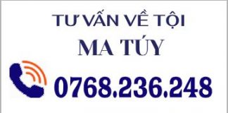 Luật sư tư vấn tội về ma tuý trực tuyến