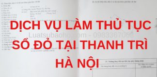 Dịch vụ làm sổ đỏ tại Thanh Trì, Hà Nội