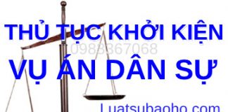 Tư vấn thủ tục khởi kiện vụ án dân sự tại Toà án