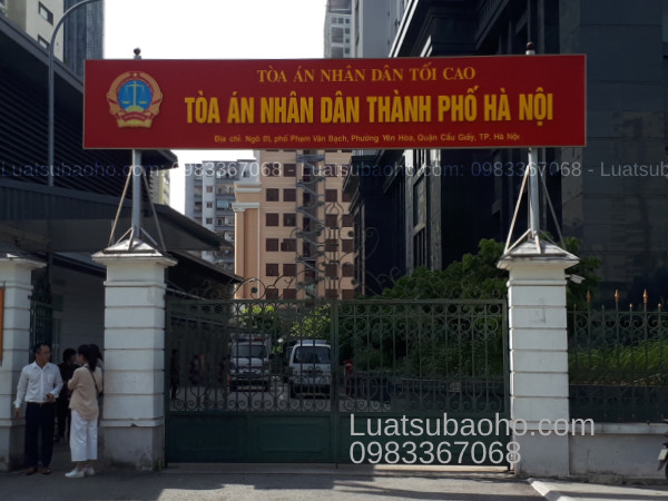 Tòa án nhân dân thành phố Hà Nội Công ty tư vấn luật tại Hà Nội