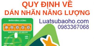 Thông tư 36-2016-TT-BCT Quy định dán nhãn năng lượng