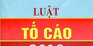 Luật tố cáo 2018