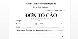 Dịch vụ nộp đơn tố cáo với hành vi có dấu hiệu vi phạm hình sự