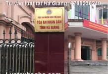 Luật sư tư vấn luật tại Hà Giang