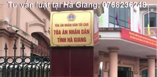 Luật sư tư vấn luật tại Hà Giang