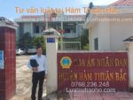 Luật sư tư vấn luật tại huyện Hàm Thuận Bắc, Bình thuận