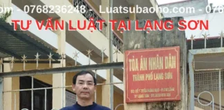 Tư vấn luật tại Lạng Sơn