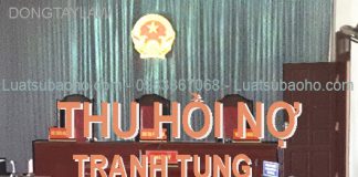 Dịch vụ tranh tụng thu hồi nợ