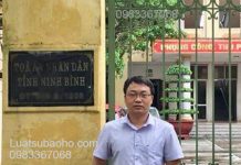 Luật sư tư vấn luật tại Ninh Bình