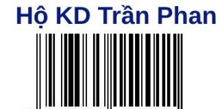 Mã vạch Hộ kinh doanh Trần Phan