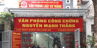 Văn phòng Luật sư Thắng