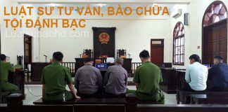 Luật sư tư vấn, bào chữa tội đánh bạc