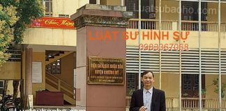 Luật sư hình sự ở Chương Mỹ, Hà Nội