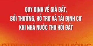 Quy định bồi thường khi Nhà nước thu hồi đất