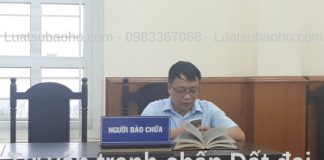 Luật sư tư vấn tranh chấp đất đai