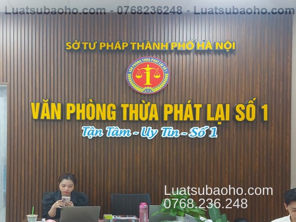 Văn phòng Thừa phát lại quận Hà Đông, Hà Nội
