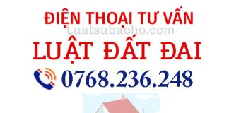 Tư vấn luật Đất đai qua điện thoại trực tuyến