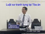 Dịch vụ Luật sư tranh tụng tại Tòa án