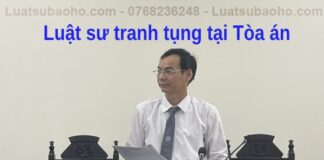 Dịch vụ Luật sư tranh tụng tại Tòa án