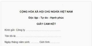 Cam kết là gì? Trang chủ