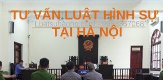 Tư vấn luật Hình sự tại Hà Nội