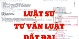 Luật sư tư vấn luật đất đai