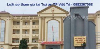 Địa chỉ Tòa án nhân dân thành phố Việt Trì