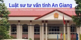 Luật sư tư vấn luật tỉnh An Giang