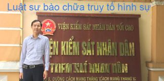 luật sư bào chữa trong giai đoạn truy tố hình sự