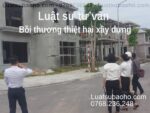 Luật sư tư vấn bồi thường thiệt hại trong xây dựng