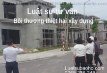 Luật sư tư vấn bồi thường thiệt hại trong xây dựng