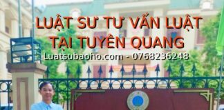 Luật sư tư vấn luật tại Tuyên Quang