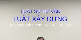 Luật sư tư vấn pháp luật xây dựng