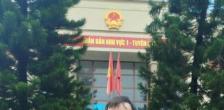 Địa chỉ Tòa án khu vực tỉnh Tuyên Quang